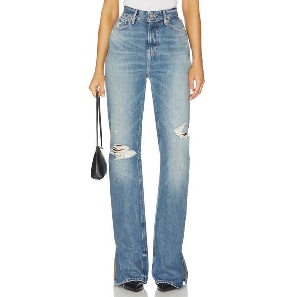 Good American Denim - NWT Good American The Khloe Jean High Rise Straight Leg Jeans sz 27